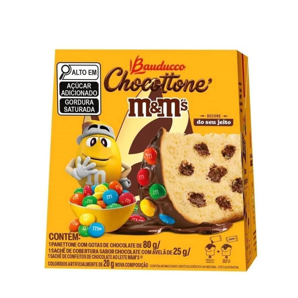Mini Chocottone M&M's Bauducco - 80g