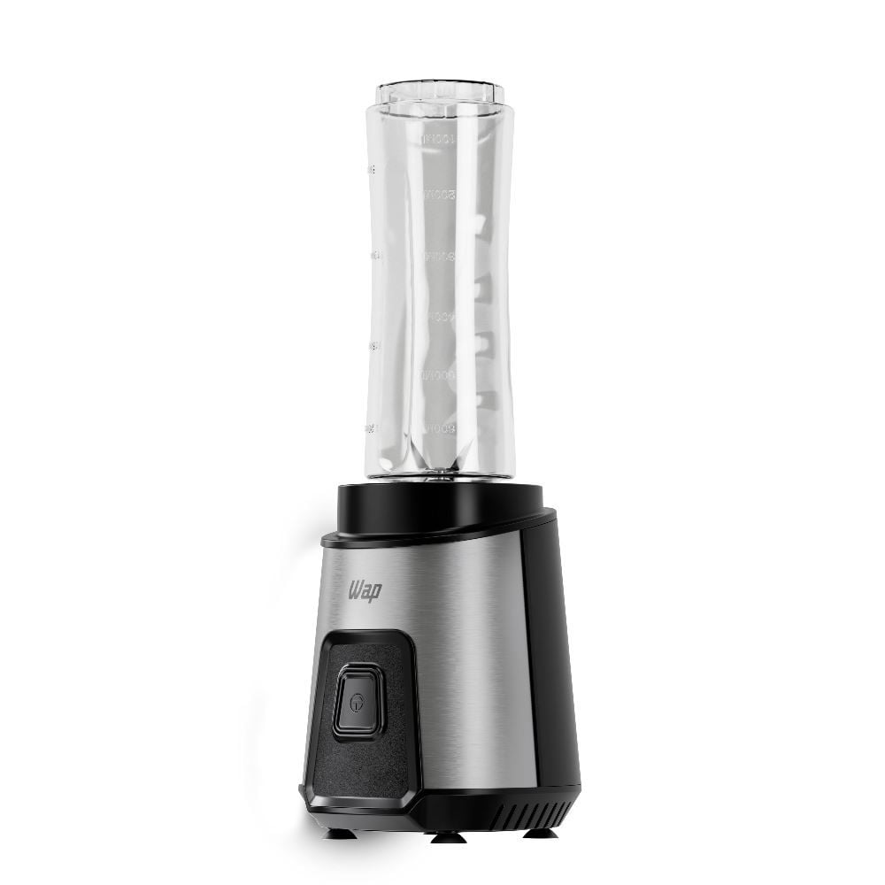 Mini Liquidificador Blender Go Wap Com 2 Copos Squeeze