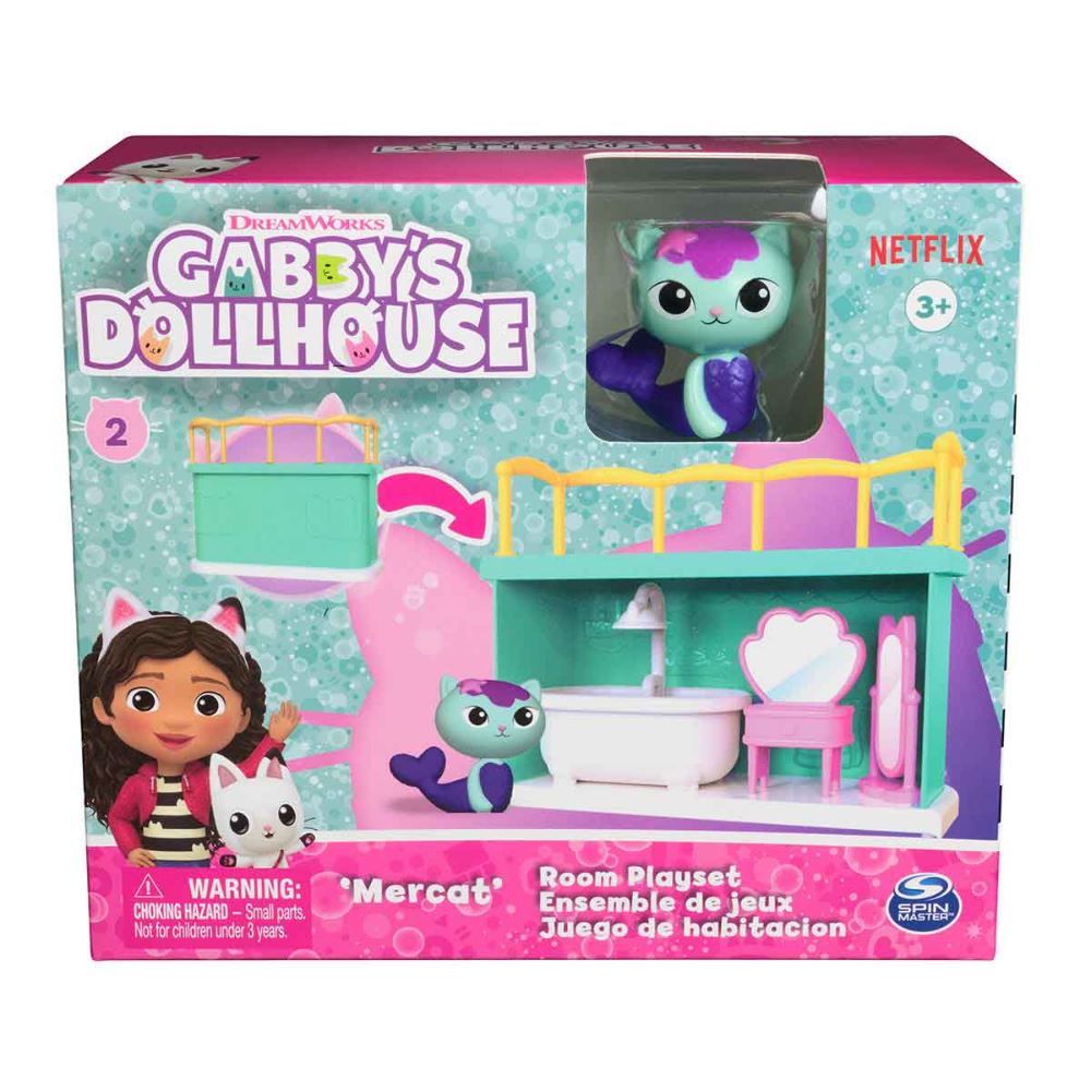 Mini Playset Sortido com Figura, Gabbys Dollhouse, Sunny