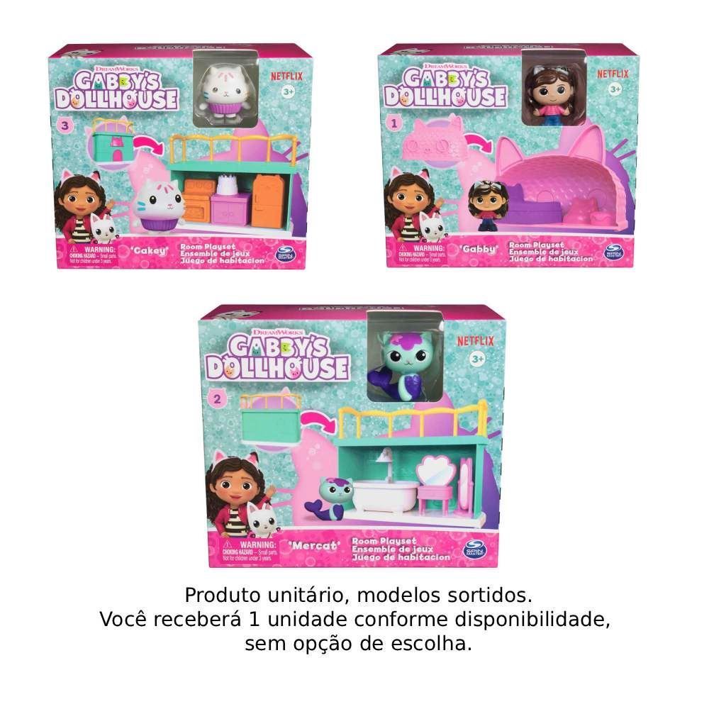 Mini Conjunto com Figuras Sortidas Gabby's Dollhouse Sunny