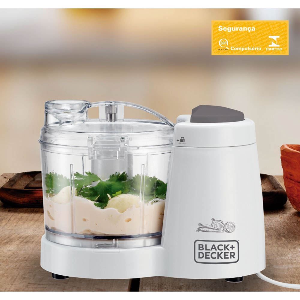 Mini Processador de Alimentos 120W Black + Decker
