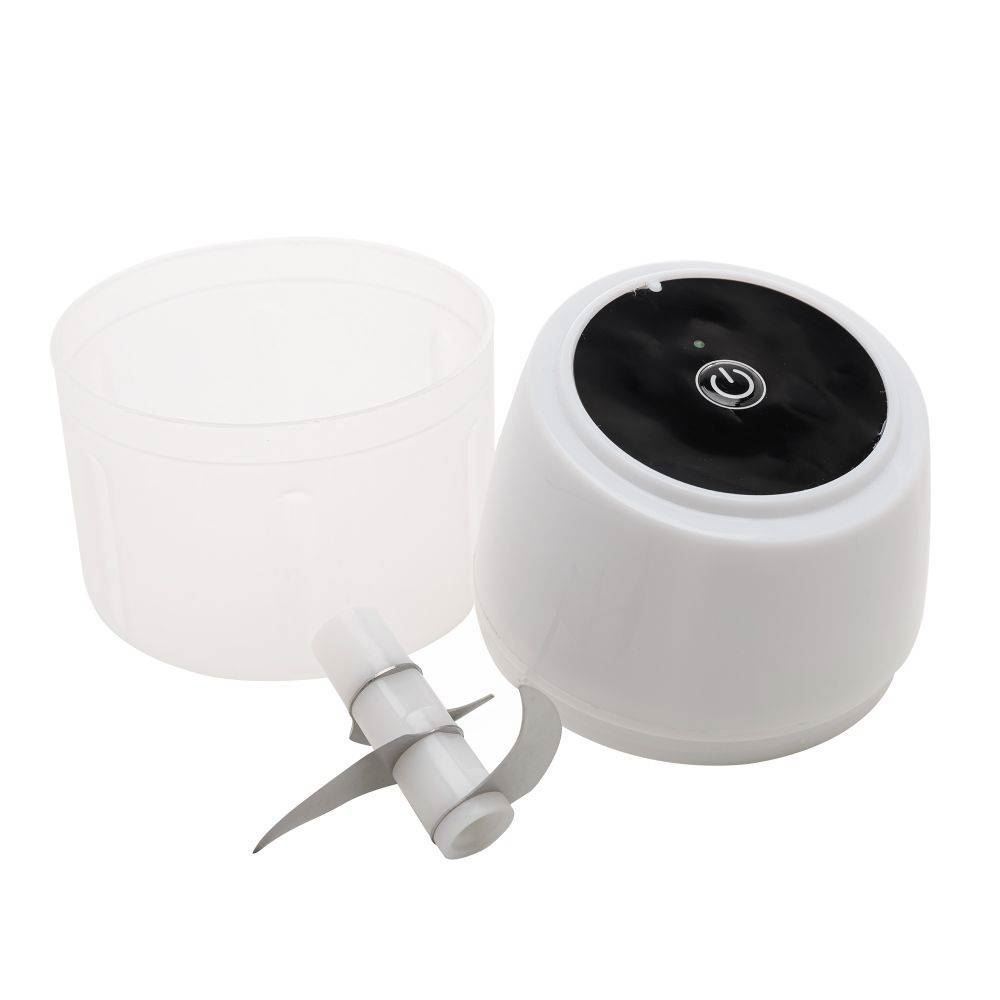 Mini Processador De Alimentos Elétrico Usb - Preto