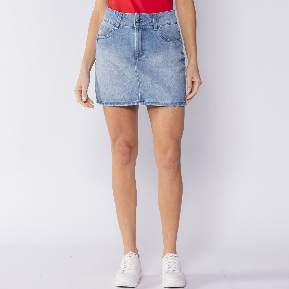 Mini Saia Jeans Sawary
