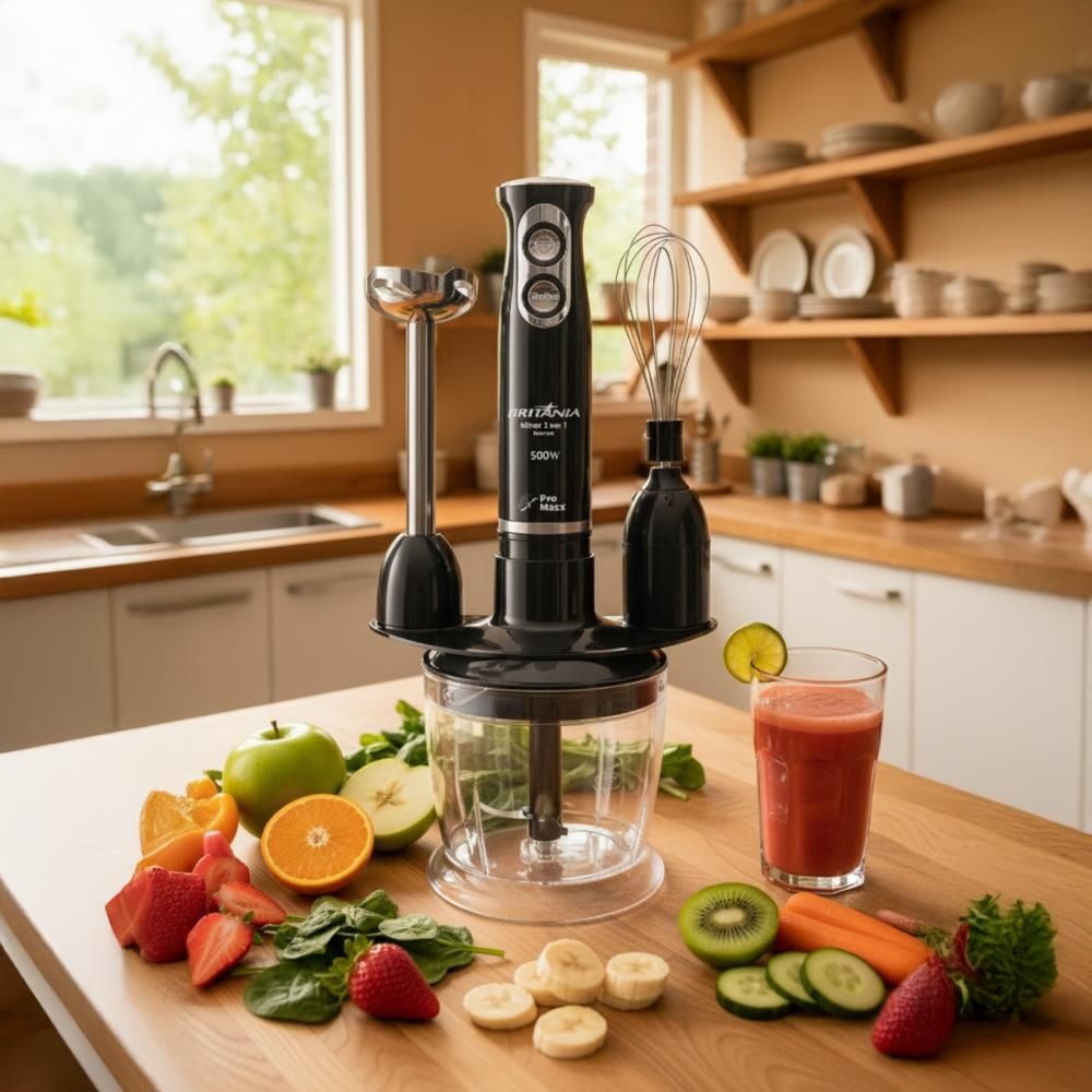 Mixer Britânia 3 em 1 Mixer Triturador e Batedor BMX400P