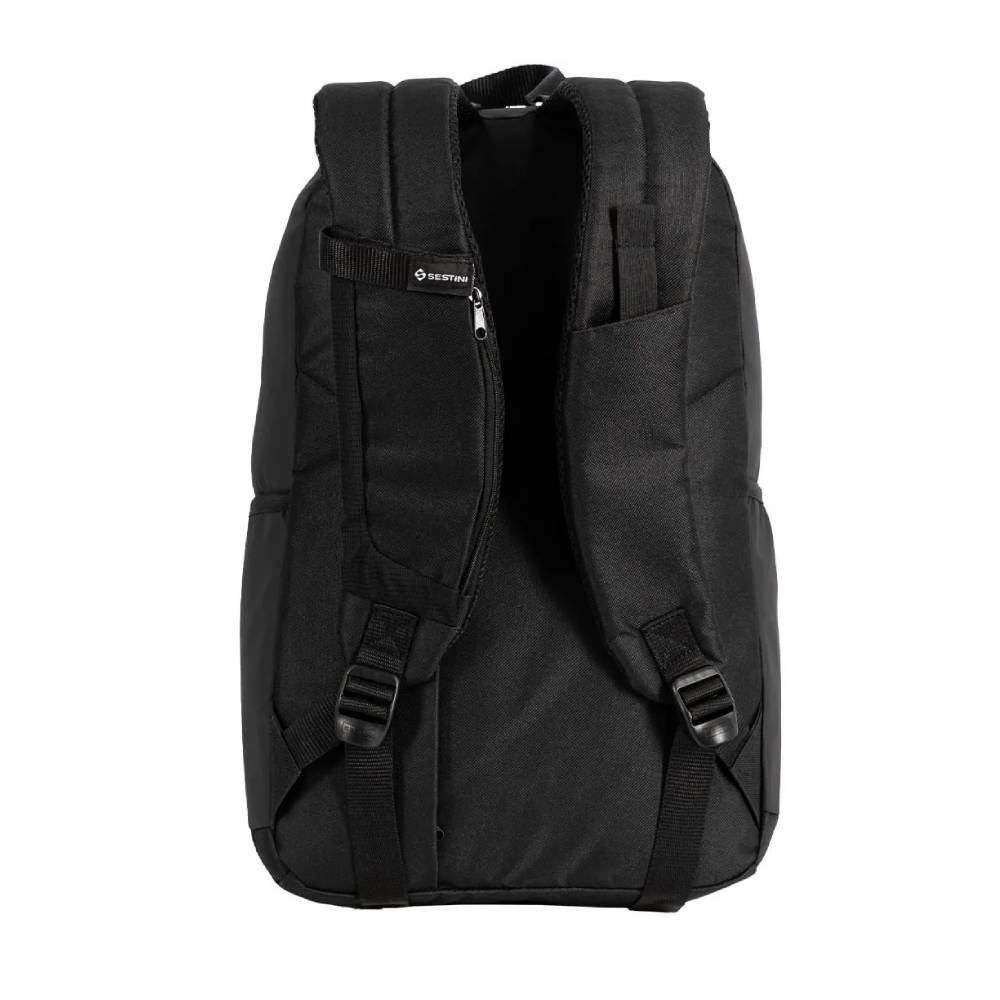 Mochila Antifurto Camuflada Preta Sestini - MJ42015