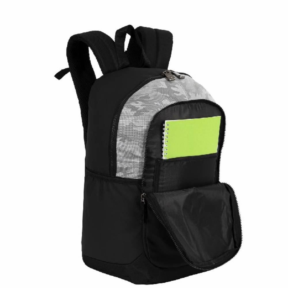 Mochila Antifurto Camuflada Preta Sestini - MJ42015