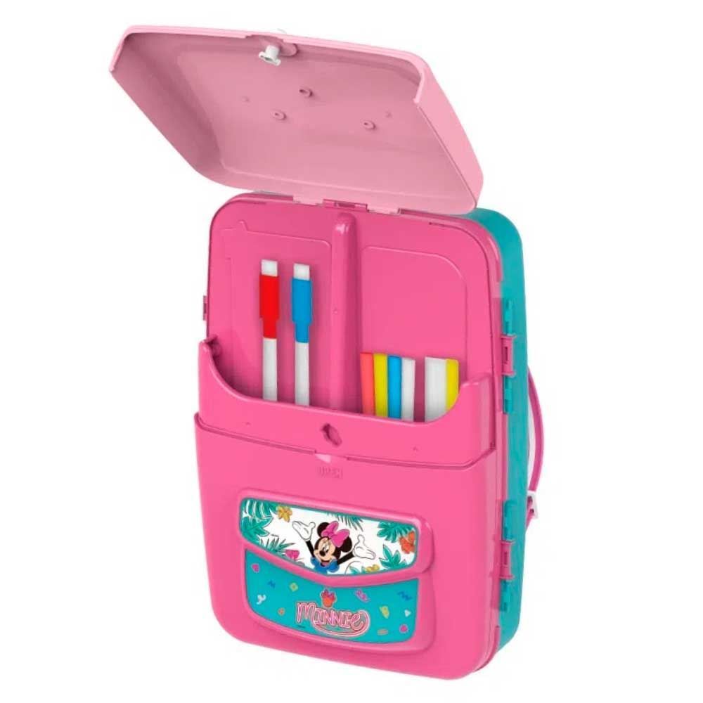 Mochila De Atividades Minnie Com Canetinhas E Acessórios Multikids - BR1588