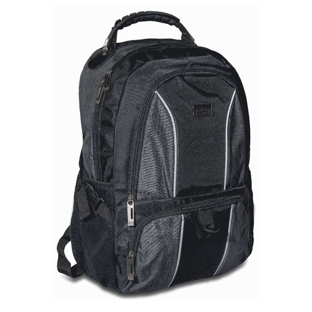 Mochila de Costas Cb Juvenil Clio Style - Cinza Com Preto