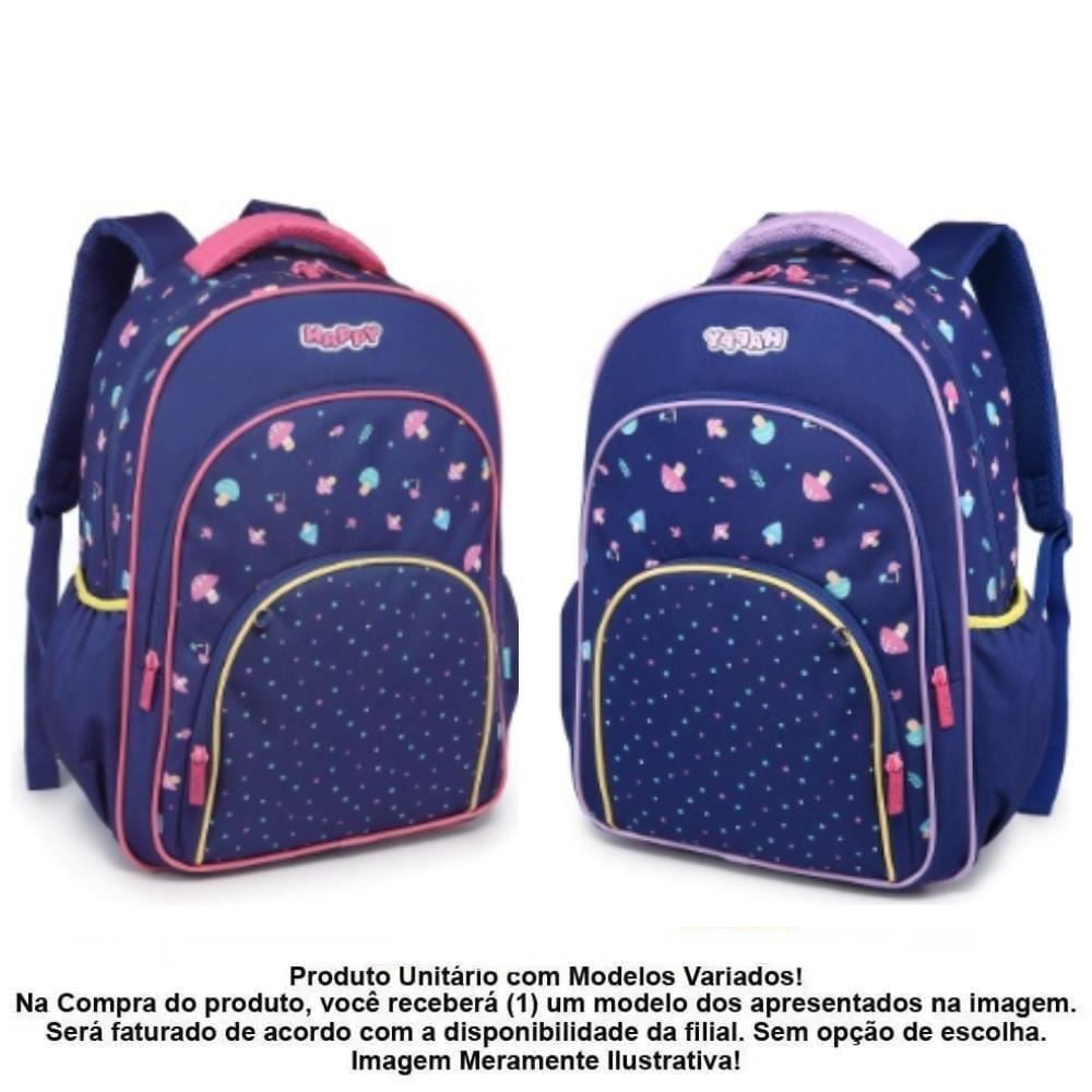 Mochila de Costas Infantil Happy Tututi - Sortido