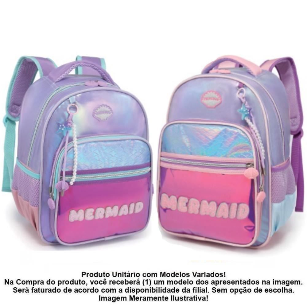 Mochila de Costas Infantil Mermaid Tututi - Sortido