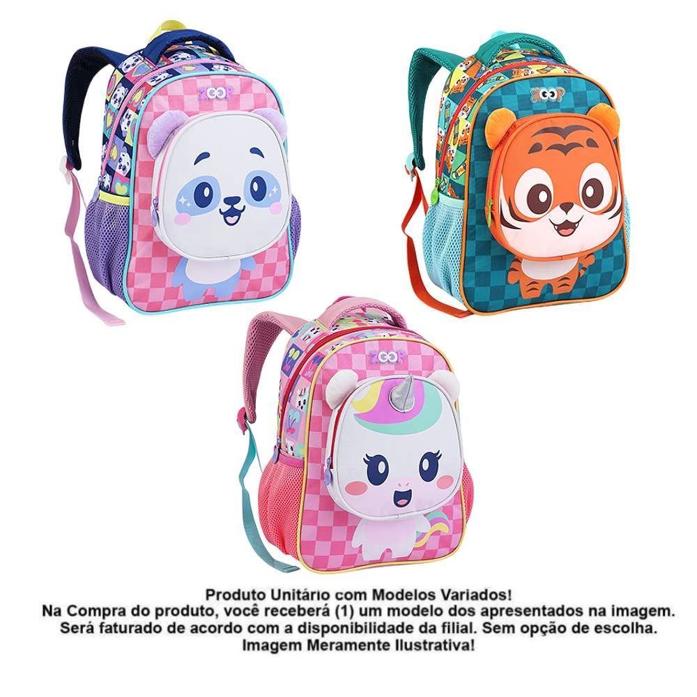 Mochila de Costas Infantil Pré Escolar Floresta Seanite - Sortido