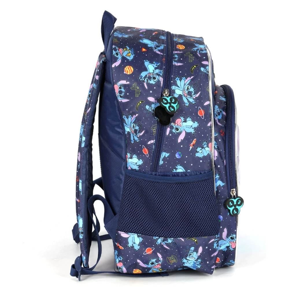 Mochila de Costas Infantil Stitch Night Luxcel - Sortido