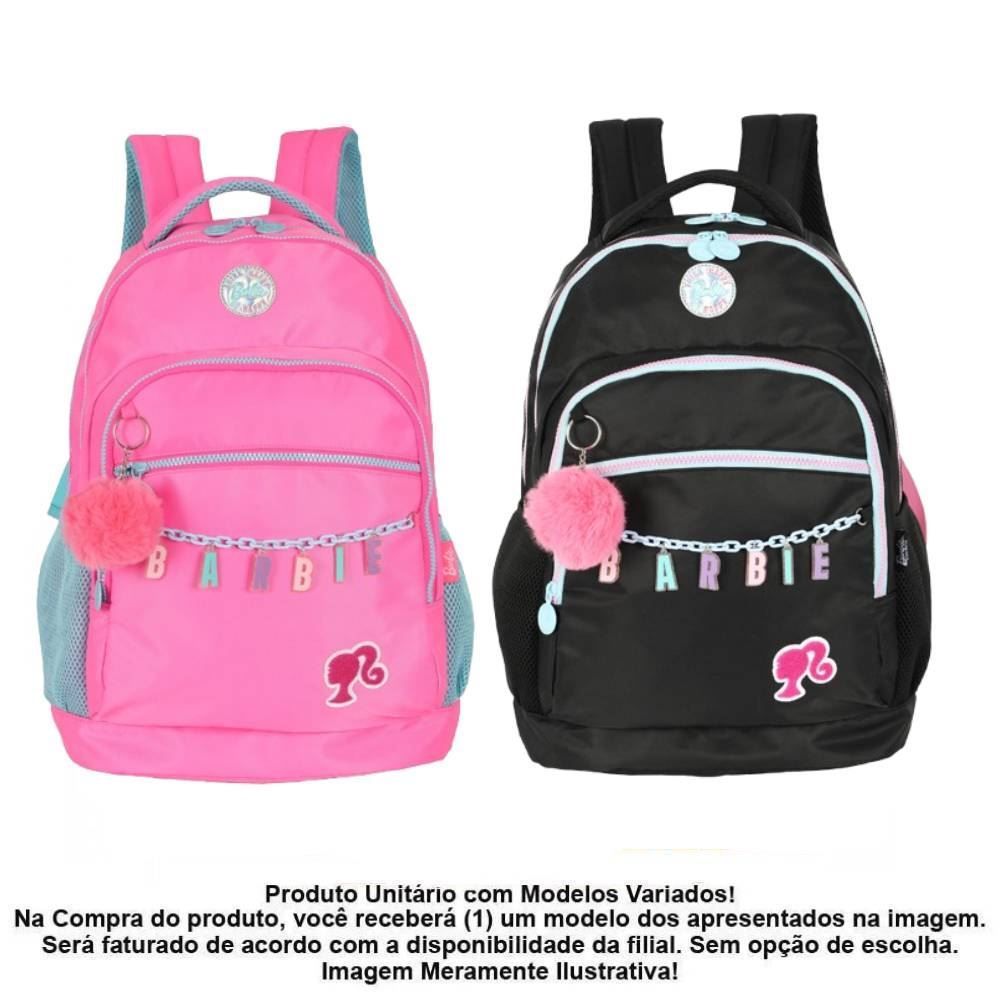 Mochila de Costas Juvenil Barbie Luxcel - Sortido