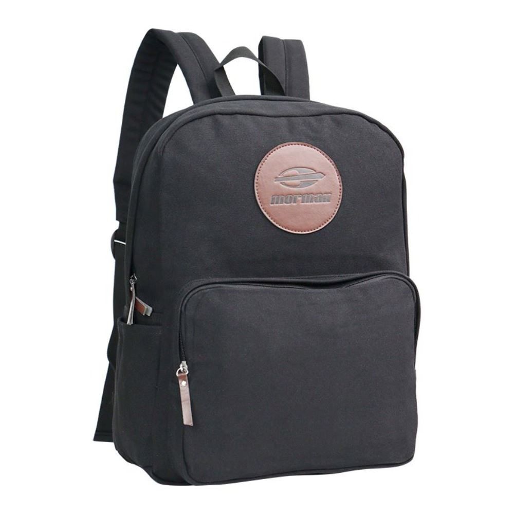Mochila de Costas Juvenil Canvas Mormaii - Preto 