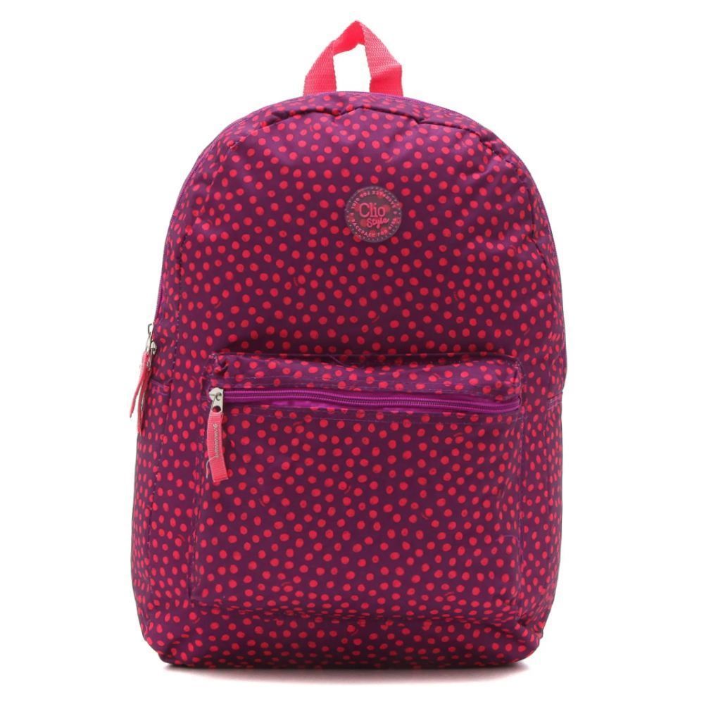 Mochila de Costas Juvenil Poá Mini Clio Style - Produto sortido