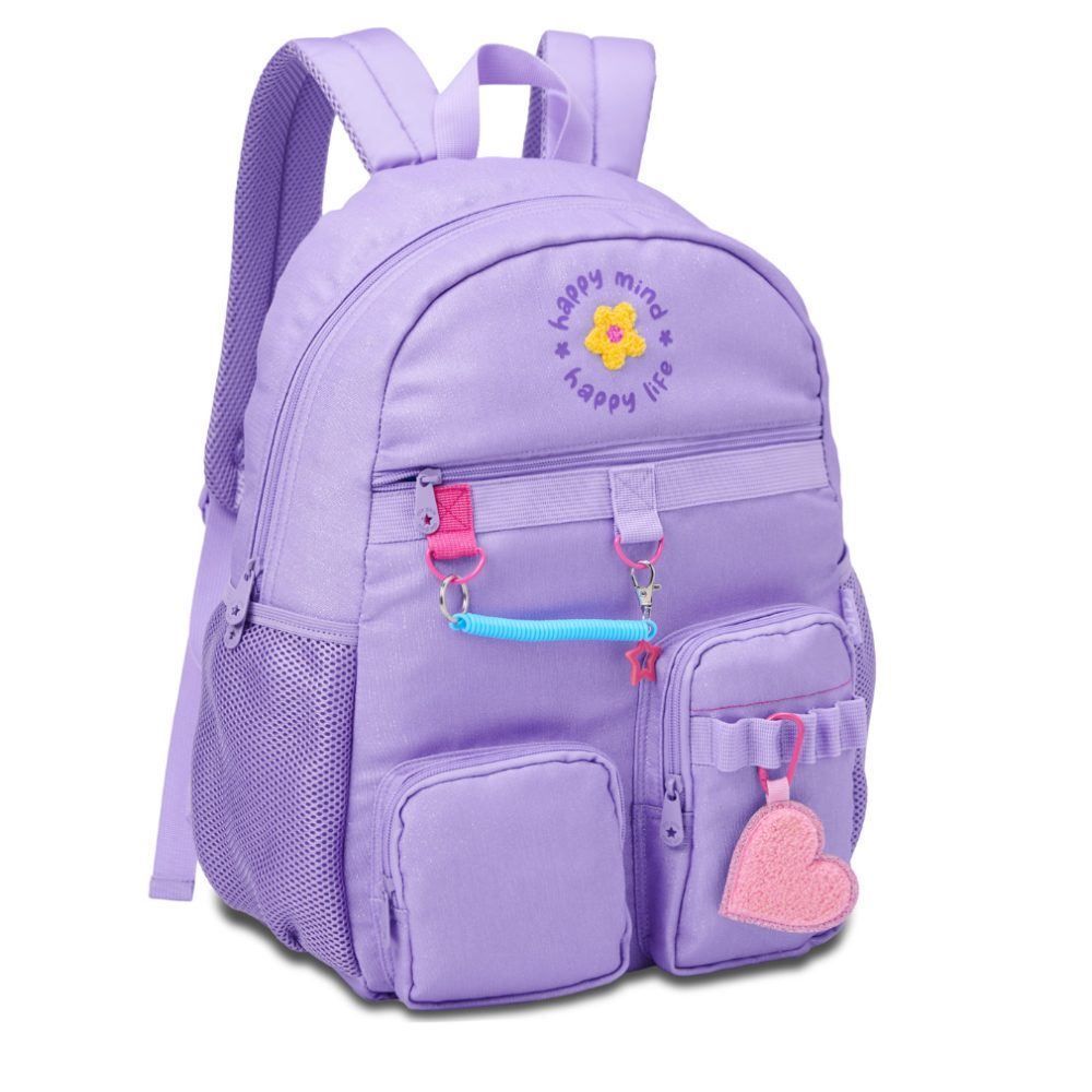 Mochila de Costas Juvenil Happy Clio Style - Sortido