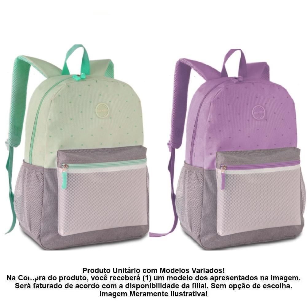 Mochila De Costas Juvenil Heart Clio Style - Sortido