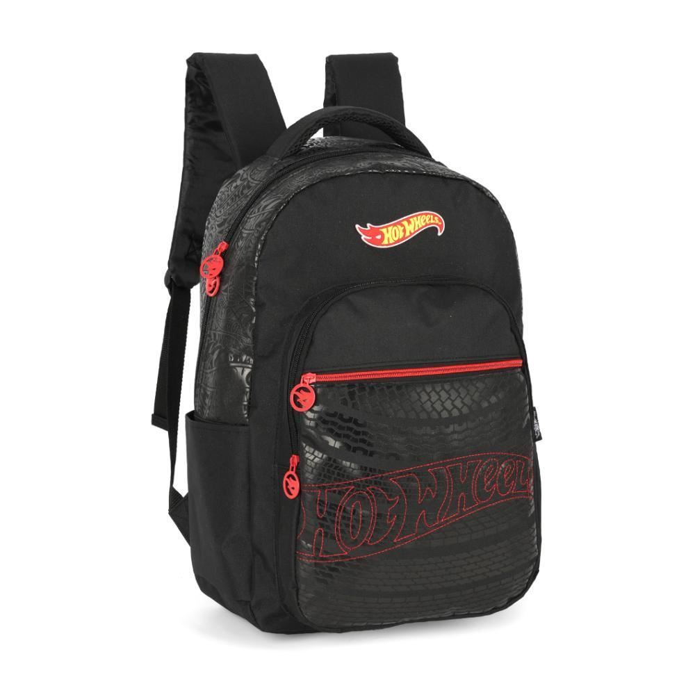 Mochila De Costas Juvenil Hot Wheels Luxcel - 1 Unidade