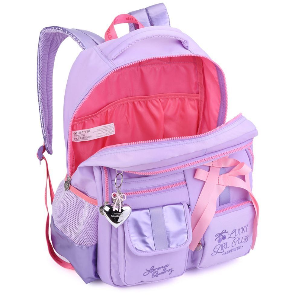 Mochila de Costas Juvenil Lorena Queiros Laços Seanite - Sortido