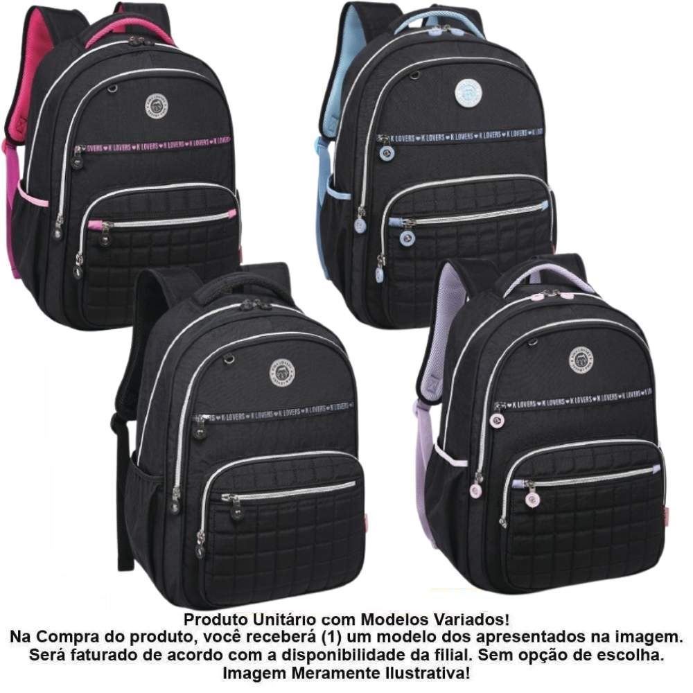 Mochila de Costas Juvenil Love Kika - Sortido