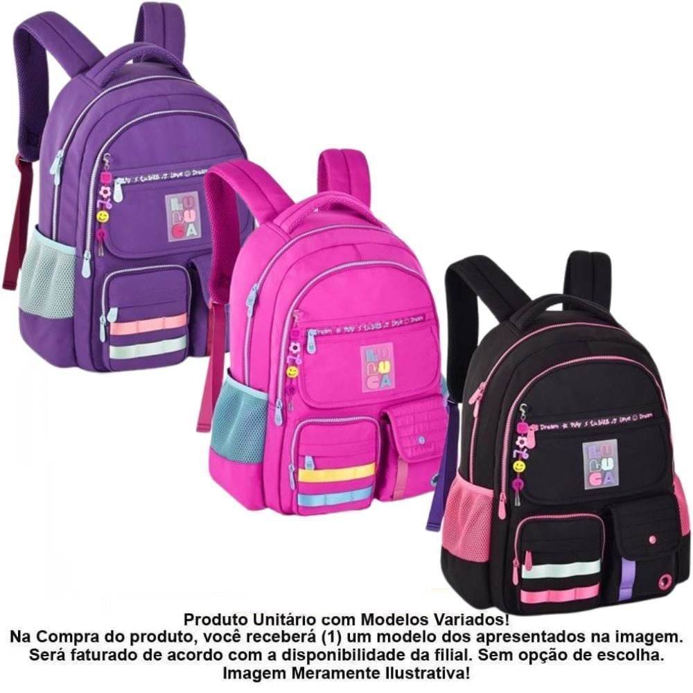 Mochila de Costas Juvenil Luluca Missanga Clio Style - Sortido