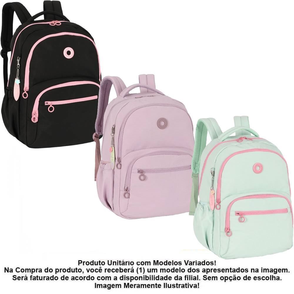 Mochila de Costas Juvenil Ondas Luara Luxcel - Sortido