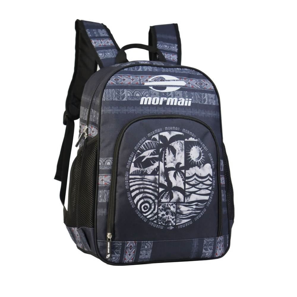 Mochila De Costas Juvenil Praia Mormaii - Preta