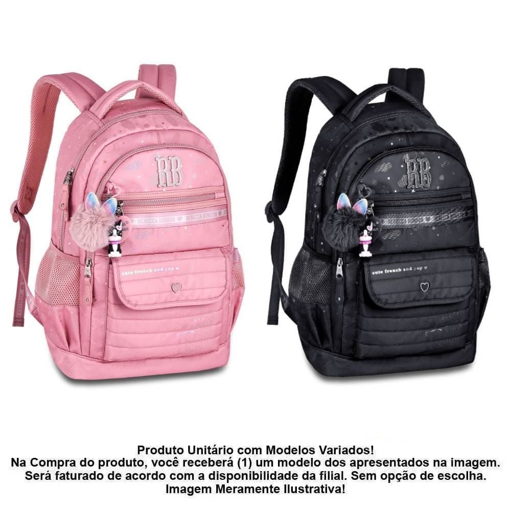 Mochila De Costas Juvenil Rebecca Bonbon Clio Style - Sortido