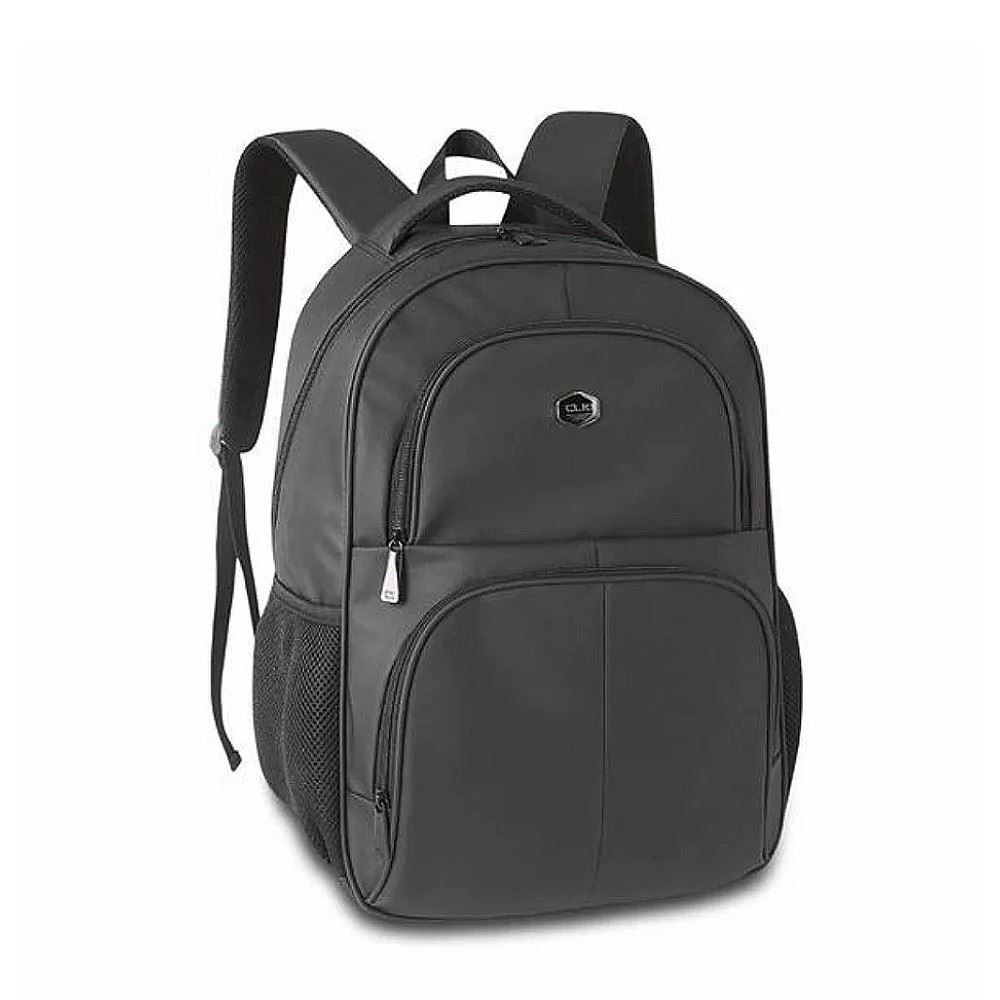 Mochila de Costas Juvenil Resinada Clio Style - Preto 