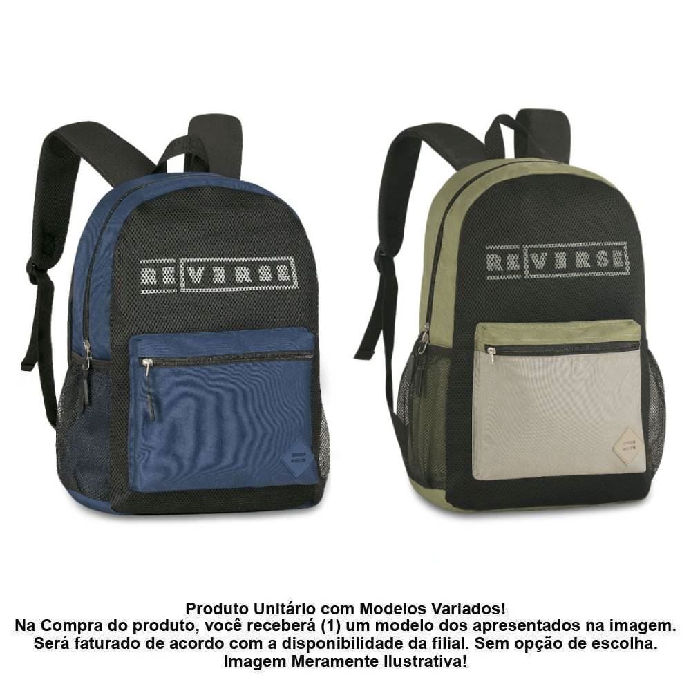 Mochila de Costas Juvenil Reverse Clio Style - Sortido