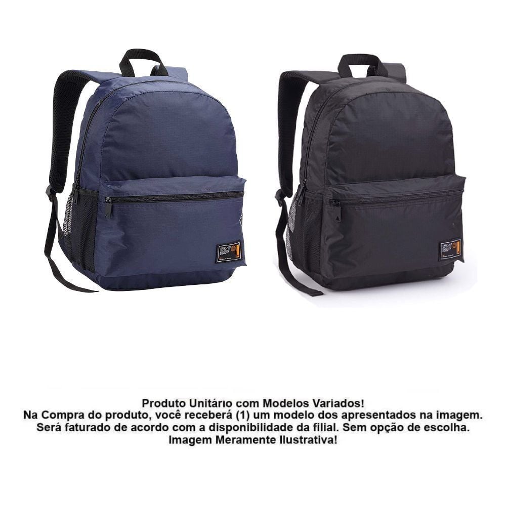 Mochila de Costas Juvenil Ripstop Seanite - Sortido