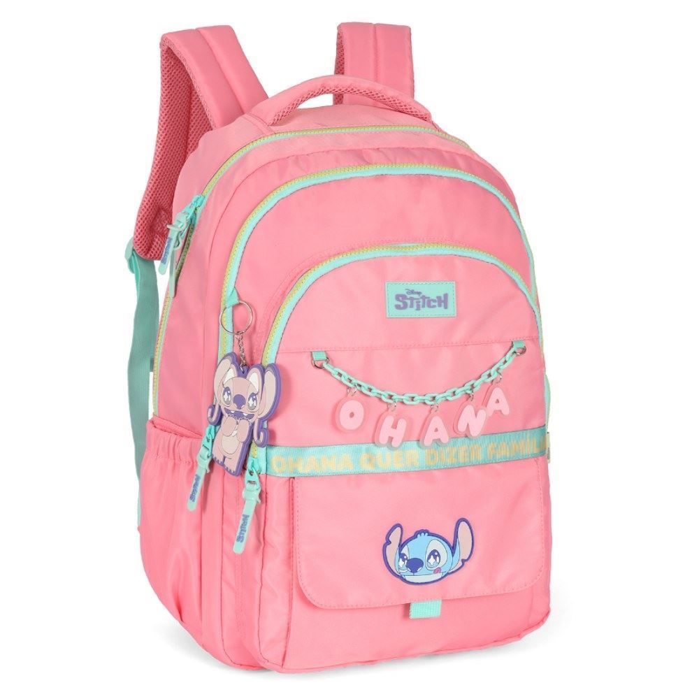 Mochila de Costas Juvenil Stitch Ohana Luxcel - Sortido
