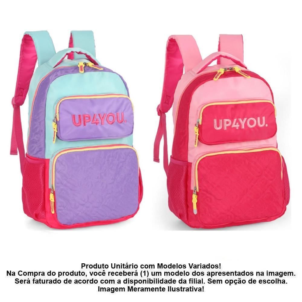 Mochila De Costas Juvenil Up4you Matelassê Luxcel - Sortido