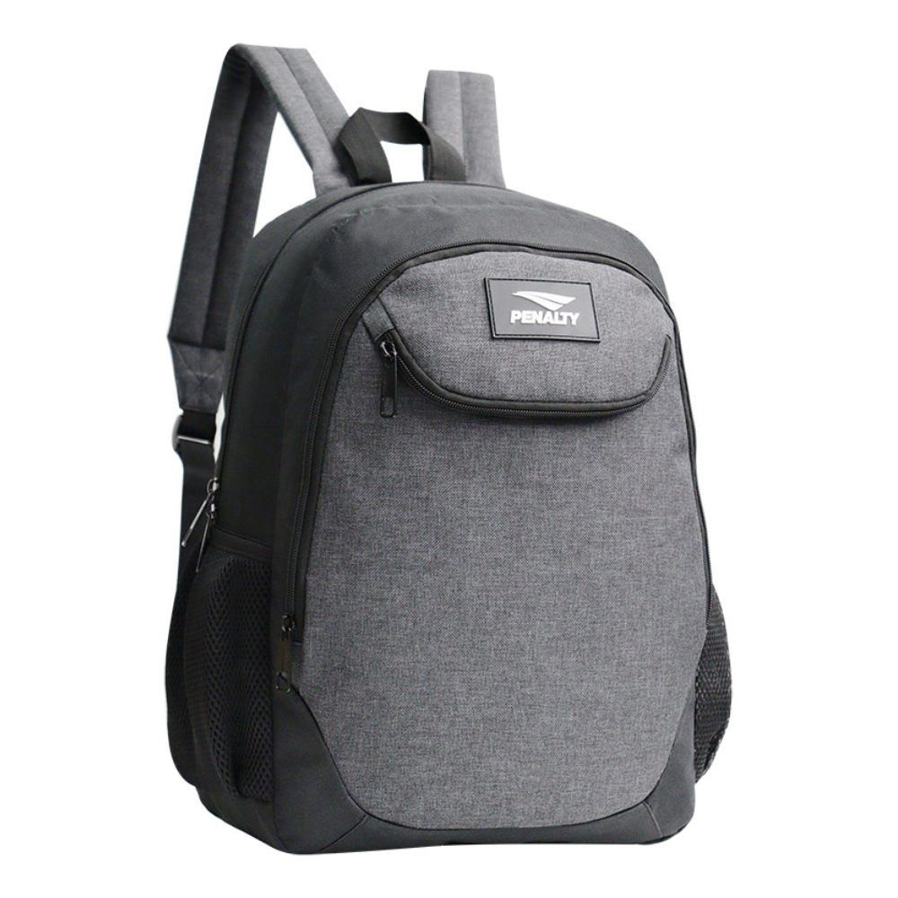 Mochila de Costas Penalty Juvenil - Preto Com Grafite