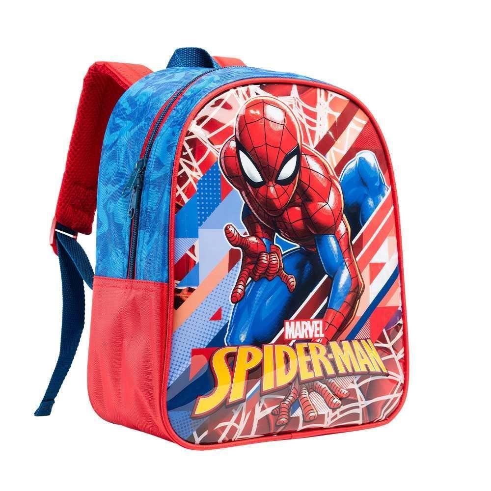 Mochila de Costas Pré Escola Homem Aranha Xeryus - Azul