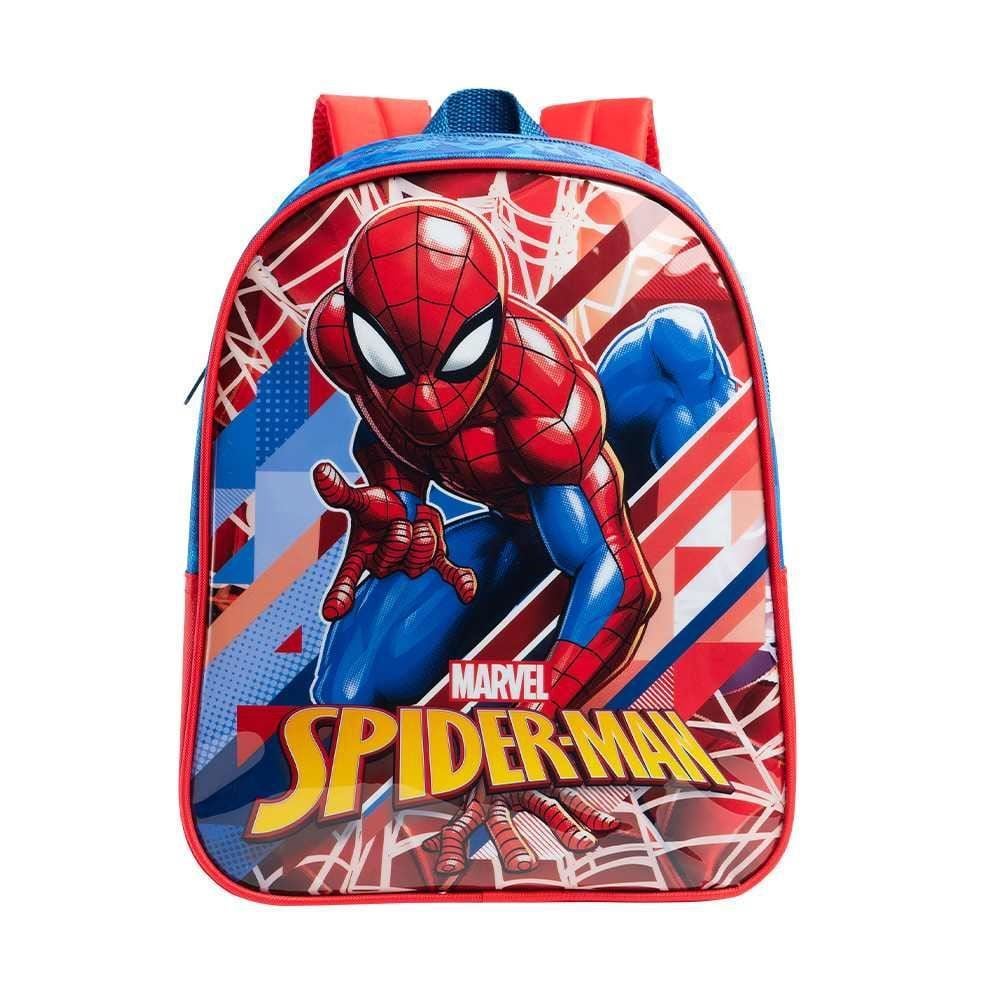 Mochila de Costas Pré Escola Homem Aranha Xeryus - Azul