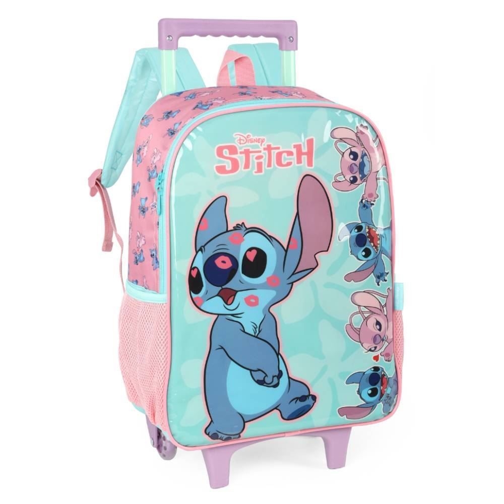 Mochila De Rodinha Luxcel Infantil Stitch - Sortido