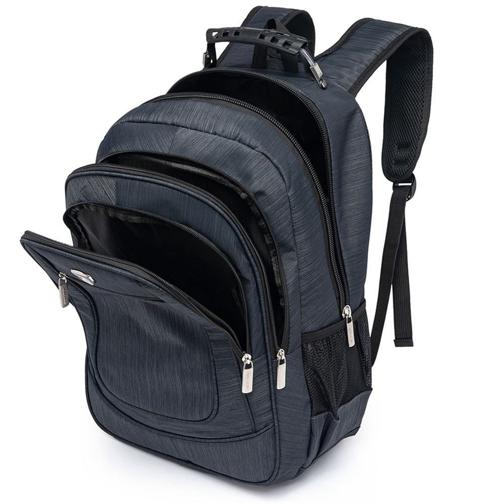 Mochila Executiva Para Notebook Centurion Nytron - Azul