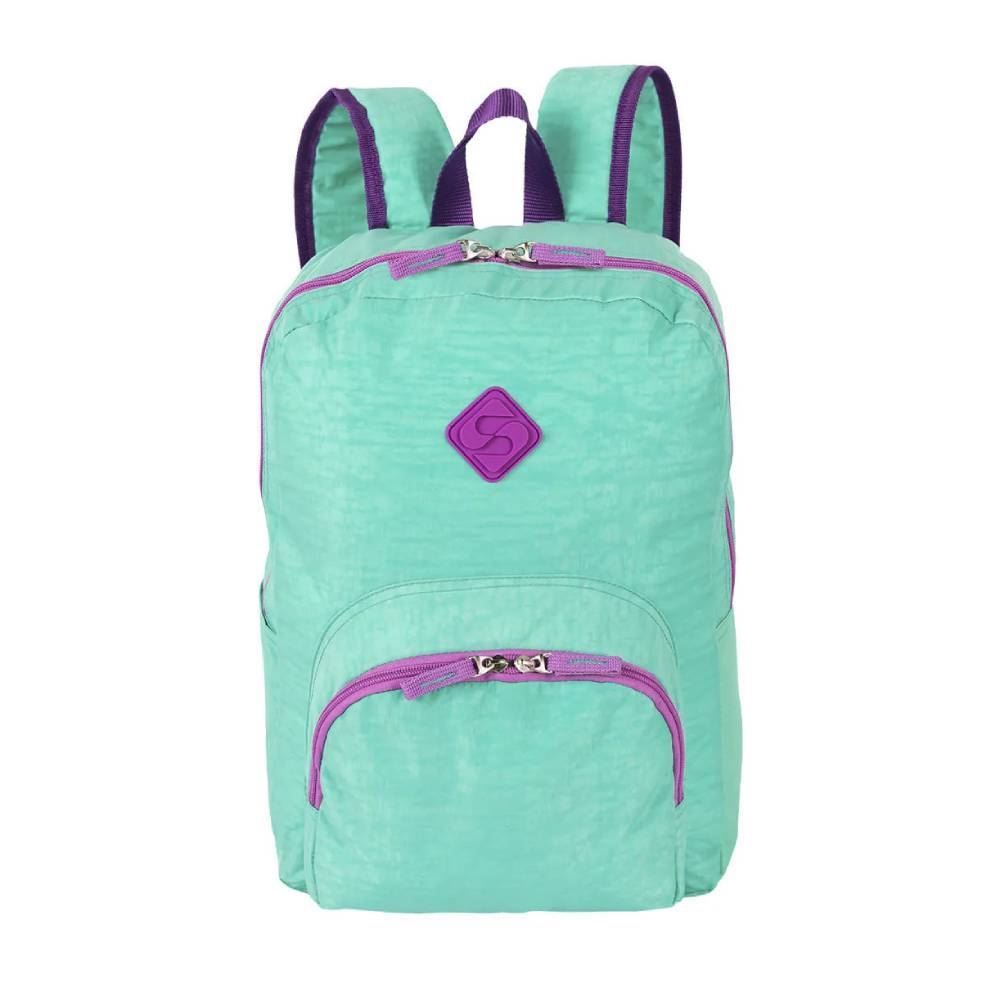 Mochila Happy Crinkle Turquesa Sestini - 076141-77