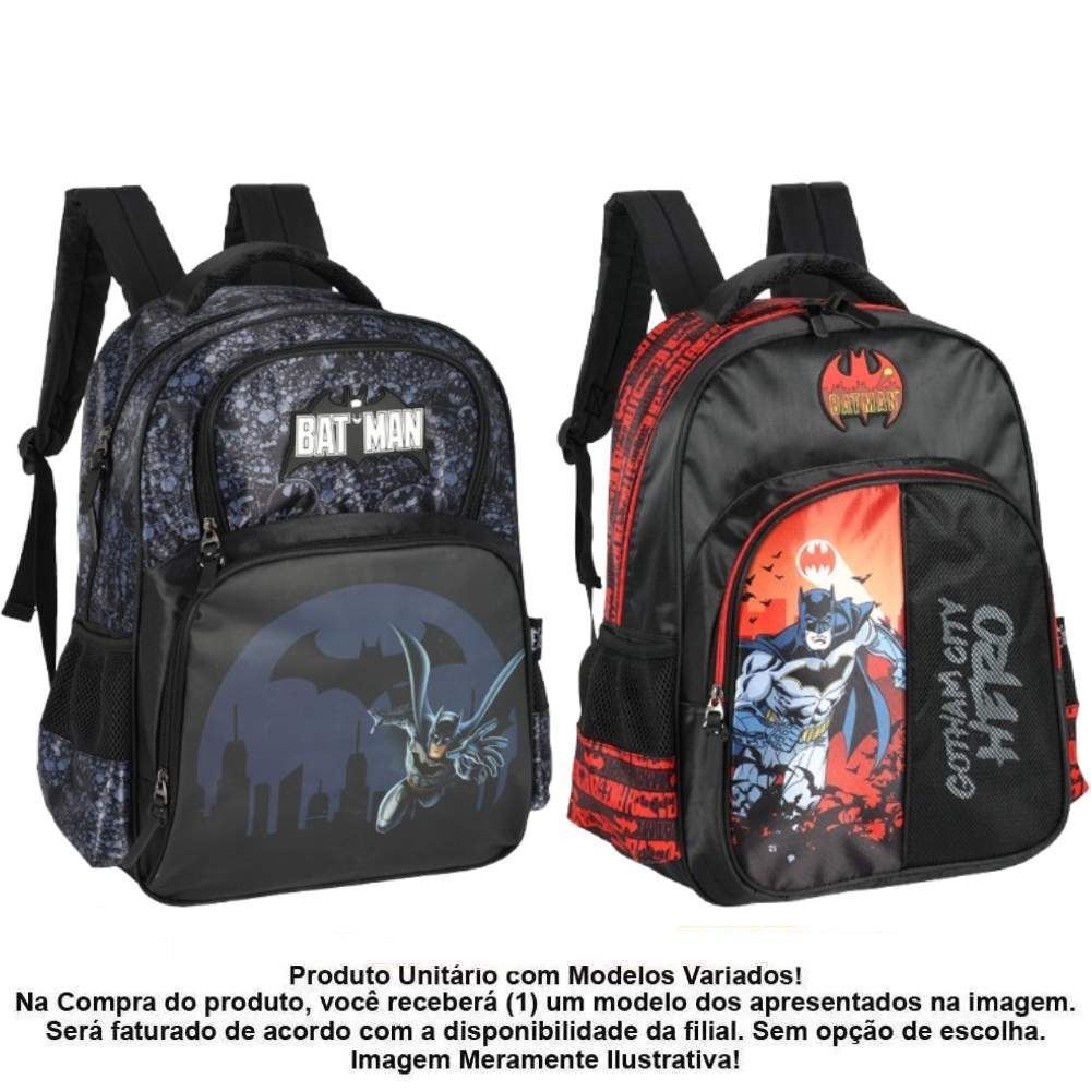 Mochila Infantil de Costas Batman Luxcel - Sortido