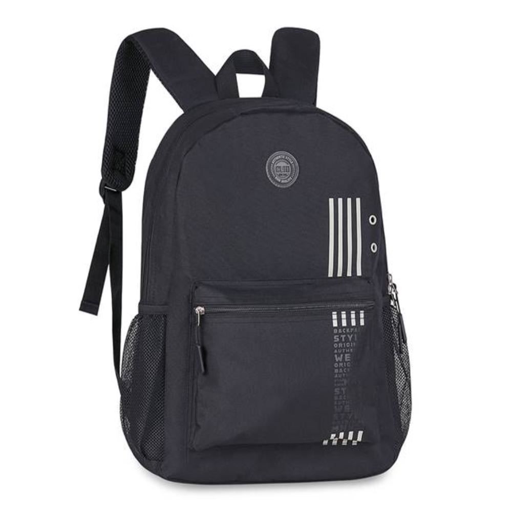 Mochila Juvenil Clio Style - Preta