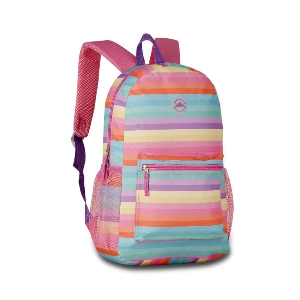Mochila de Costas Juvenil Clio Style - Listras Pastel
