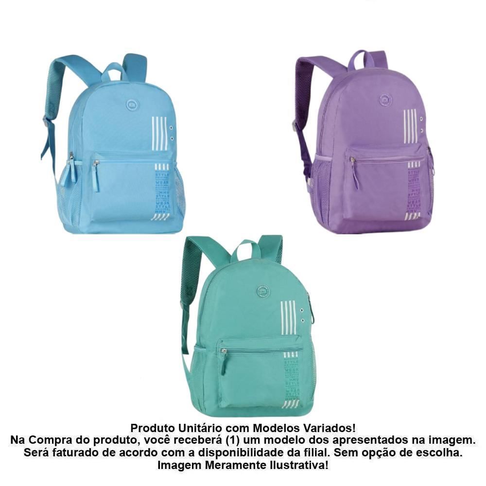 Mochila Juvenil Clio Style Ilhos - Sortido