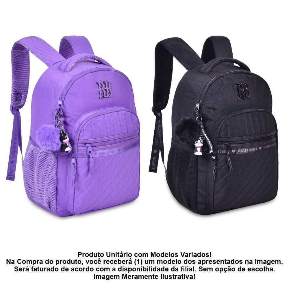 Mochila Juvenil Crinkle Rebecca Bonbon Clio Style - Sortido