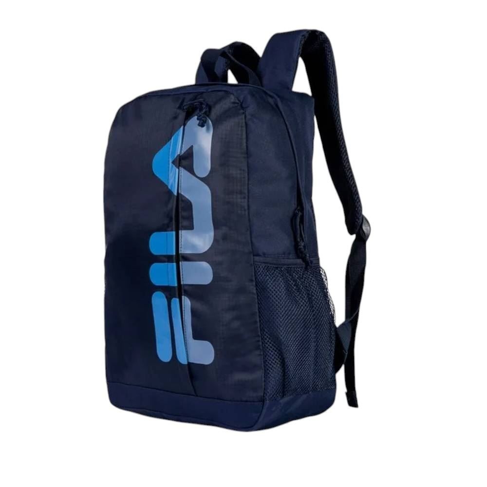 Mochila Juvenil Cut Logo Fila - Azul Marinho
