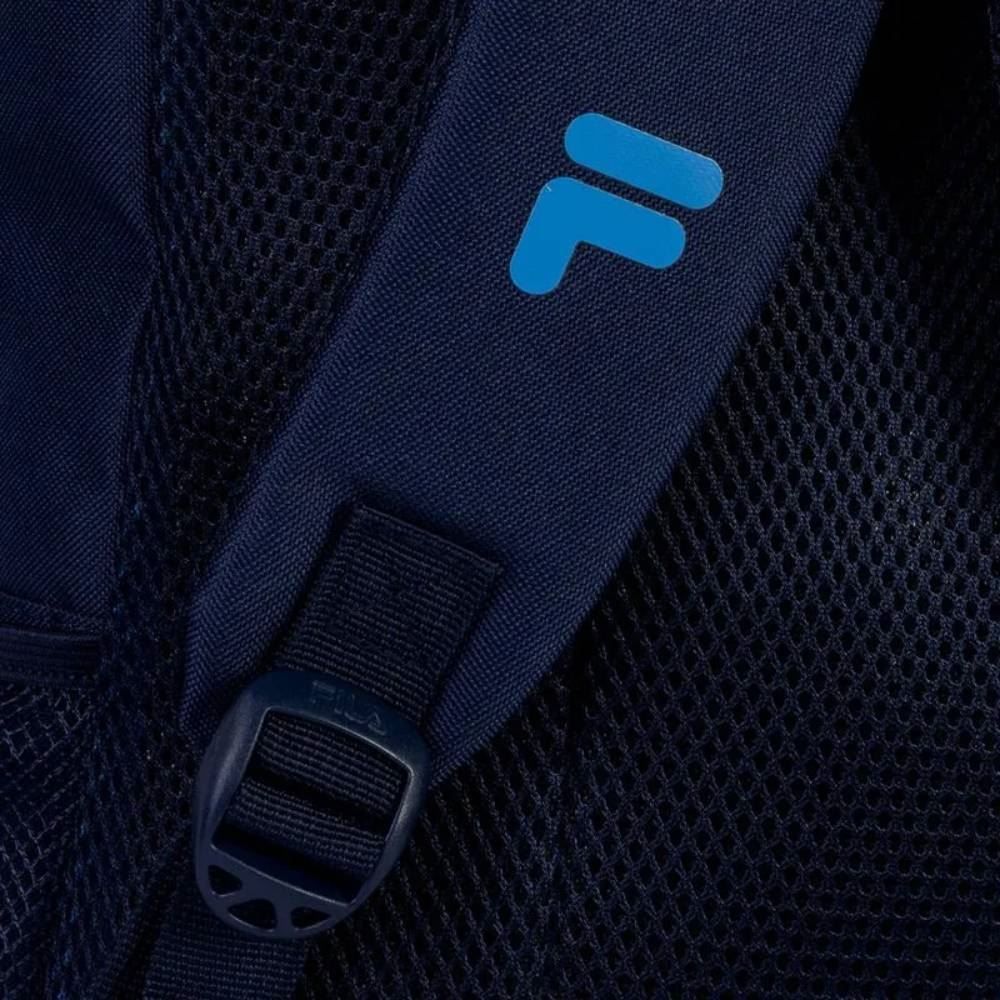 Mochila Juvenil Cut Logo Fila - Azul Marinho