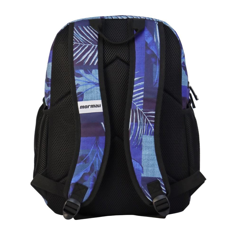 Mochila Juvenil De Costas Marinho Sol Mormaii - Azul e Preto