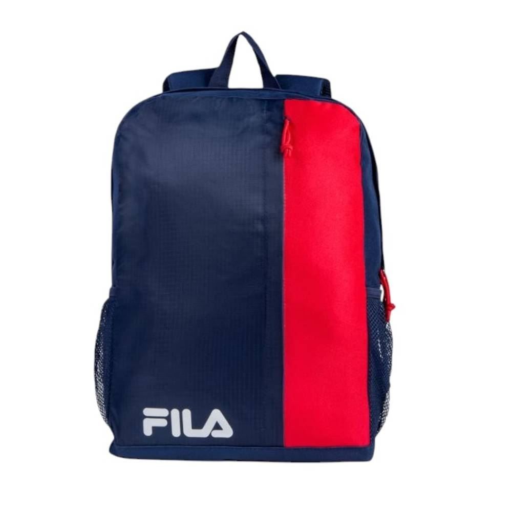 Mochila Juvenil De Costas Mondo Fila - Azul Marinho