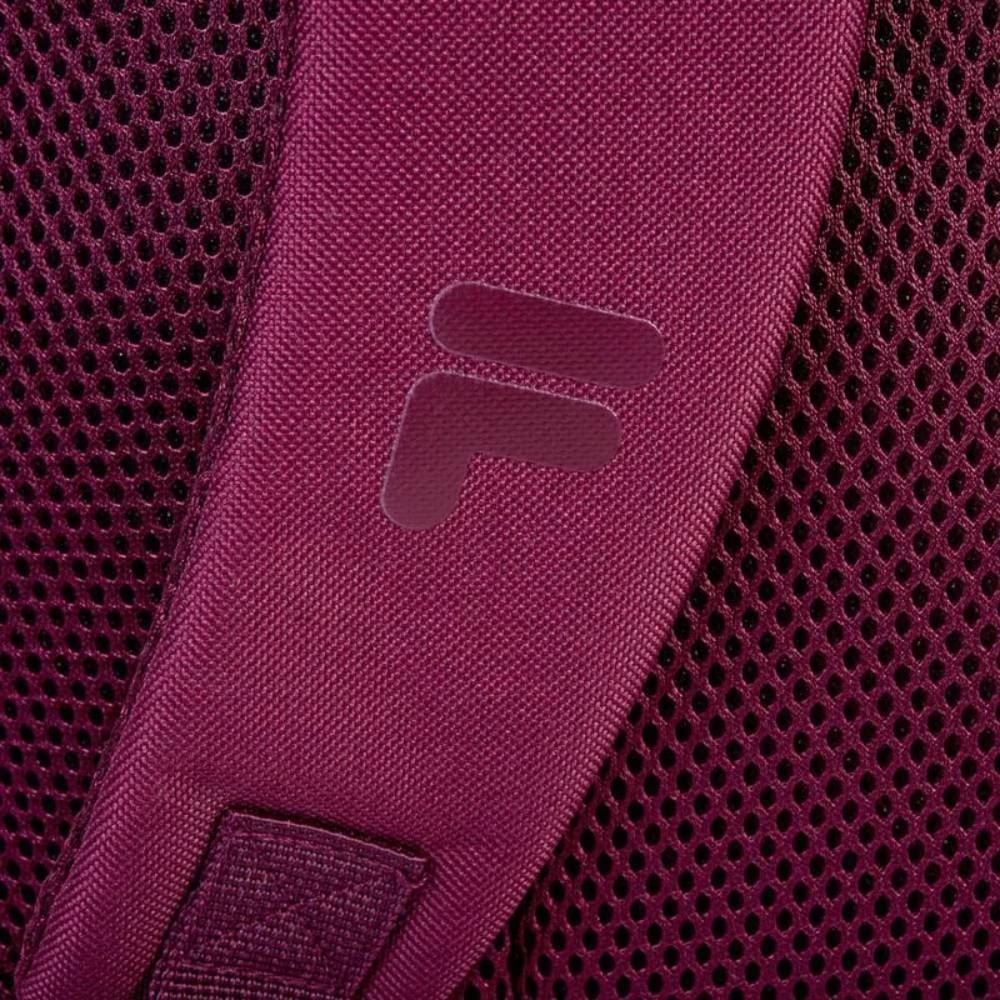Mochila Juvenil Fila Tone Logos - Vinho