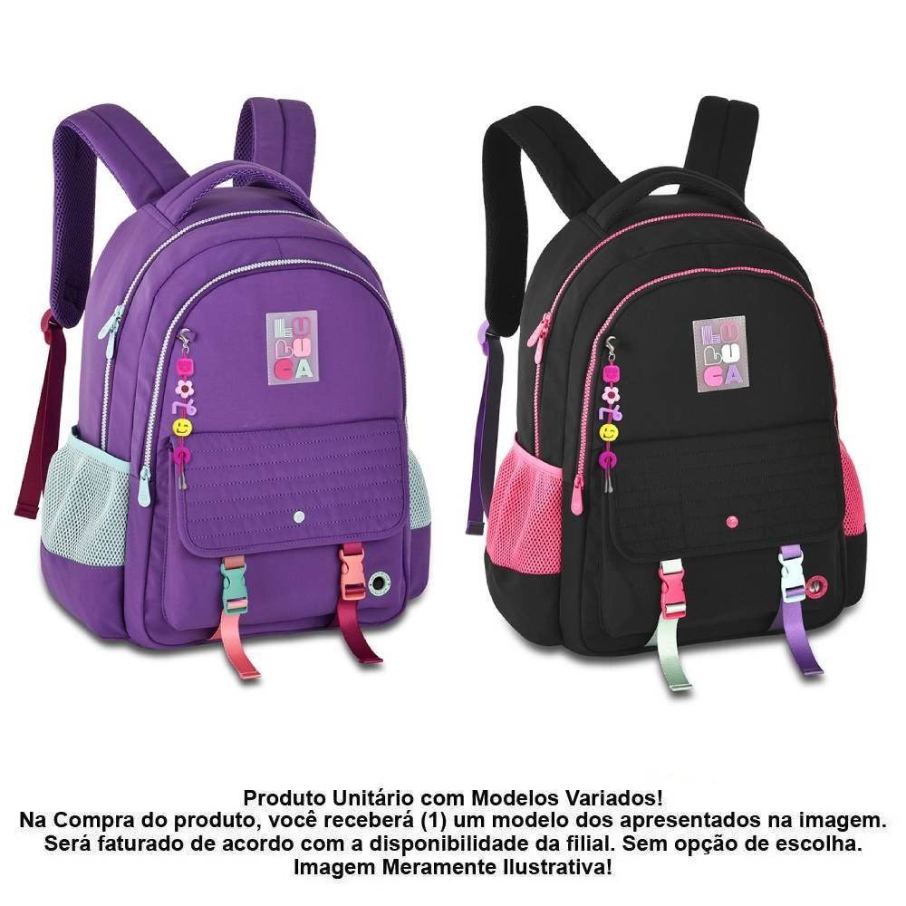Mochila Juvenil Luluca Clio Style - Sortido